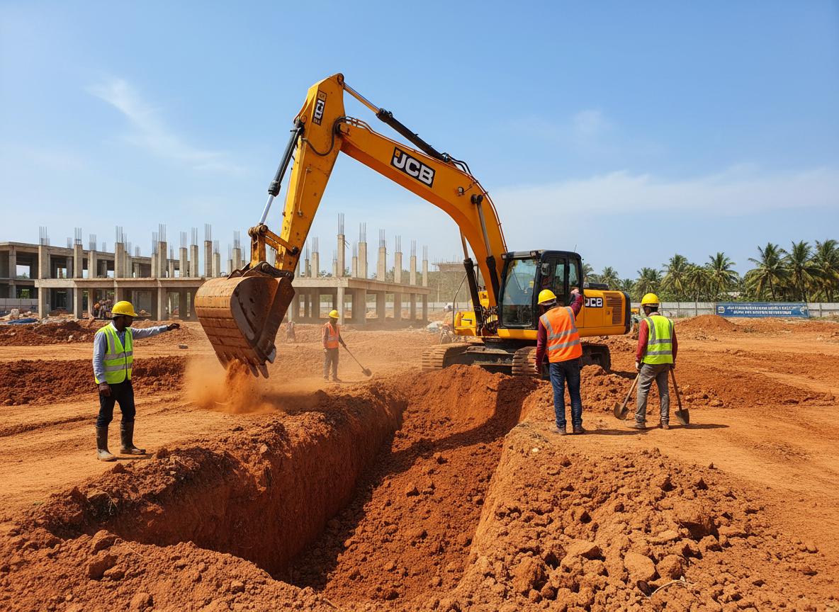 Foundation Trench Excavation
