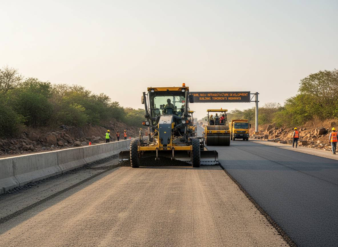 Motor Grader Precision Work