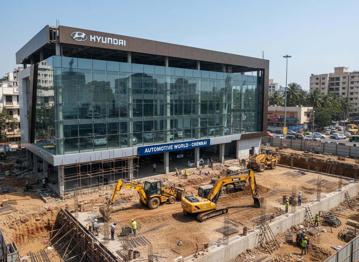 Hyundai Car Showroom